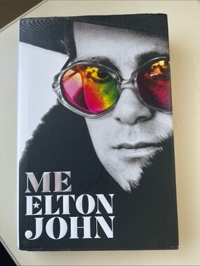 Me Elton John memoir Hardcover Book